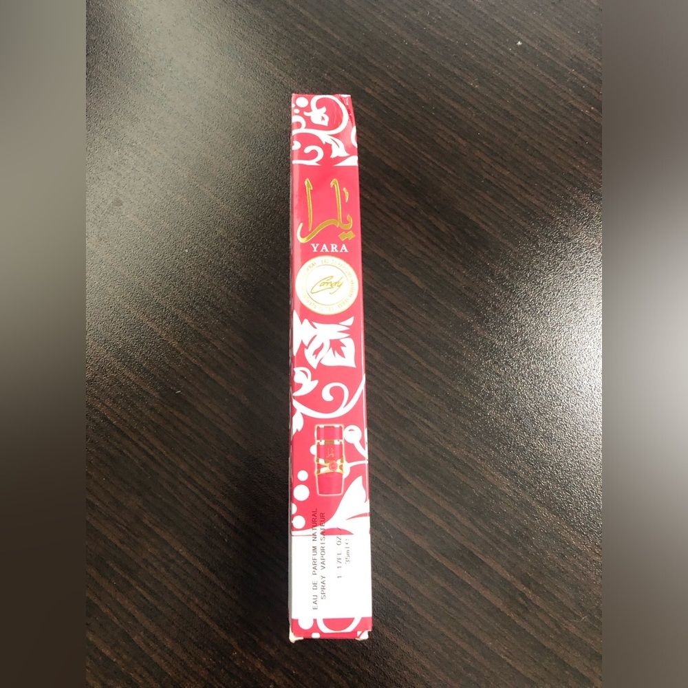 Yara Red Perfume in a sealed Box